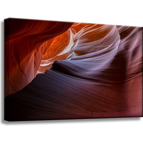 Leinwanddruck Naturmotiv Antelope Canyon 60 x 40 cm