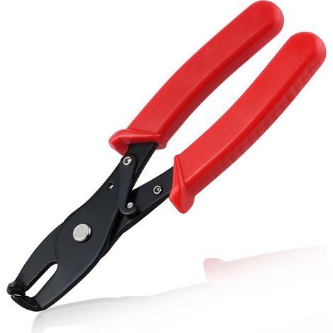 Pince à sertir anti-traction, pince anti-rouille, pince électrique en acier à faible teneur en carbone, câble d'alimentation, outil de fixation de câble pour l'assemblage électrique, bague de (1/5)