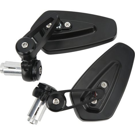 Rétroviseur moto 22mm, miroir de guidon universel rotation 360° pour GROM MSX125 CB500F (1/5)