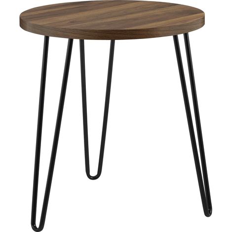 Owen Table d'appoint en effet noyer (1/5)