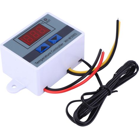 Thermostat numérique 12 V CC 120 W avec sonde de capteur étanche (1/5)