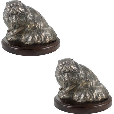 Statuette de chat persan, figurine de bureau, trophée pour une exposition féline par Art-Dog (1/5)