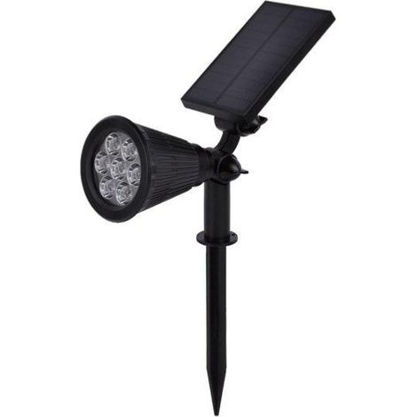 Spot à piquer LED Solaire pour Jardin 1.5W 6V DC - Bleu - SILUMEN