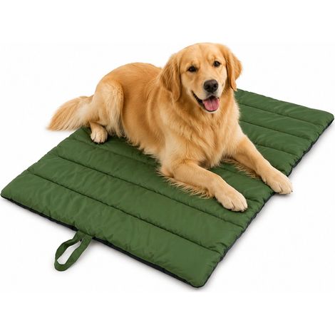 110 x 68 cm – Waschbare Hundedecke für Auto und Kofferraum – Wasserabweisende Outdoor-Hundematte – Faltbares Hundebett mit Aufbewahrungstasche (1/5)