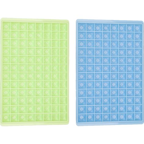 Moule En Silicone Pour Glace - 12 Compartiments - Résistant À La Chaleur Et Au Froid - Pour Glace, Bonbons, Décor De Gâteaux Et Savons - 1 Pièce (1/5)