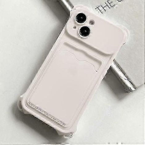 Stoßfeste TPU-Hülle mit mattierter Oberfläche und Kartenfach für das iPhone 15, sturzsicher, rutschfest, robust und leicht, kompatibel mit dem iPhone 15, praktisches Zubehör (1/5)