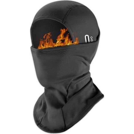 Cagoule Moto, Respirante Balaclava, Écran Facial De Protection pour l'hiver, Convient Aux Activités De Plein Air Telles Que Le Cyclisme, Le Ski Et La Moto (1/5)