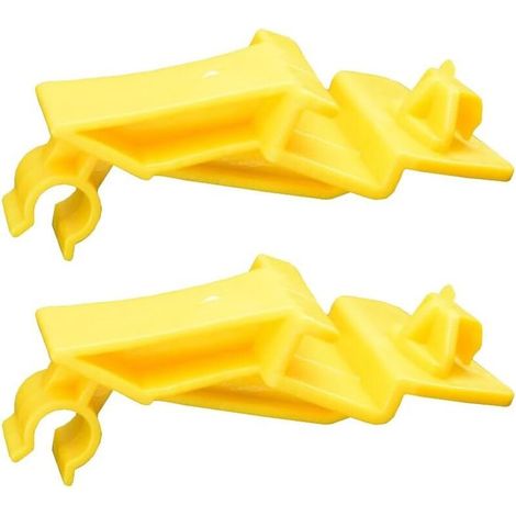 2 Pcs Clips de tig pour capot de voiture, Retiens de bar du capot, Clip Agrafe pour Maintien de la Barre de Capot, Clip de Main (1/4)