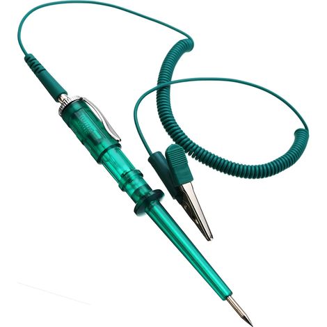 Testeur de courant pour voiture, testeur de circuit pour camion, testeur de relais CC 6V 12V 24V, stylo testeur de courant, vérification de la tension d'alimentation 12V pour voiture-AquaForge