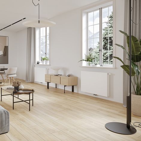 Purmo Ventil Compact M Flex, Typ 11, 900x400 mm (HxL), Plan, Mittelanschluss, FM5110900401030 (1/5)