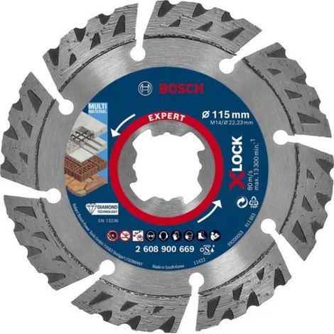 Disco Diamantato Expert Bosch MultiMaterial X-LOCK