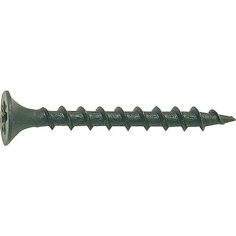 Vis a fixation rapide avec Filet a pas grossier (tête trompete H) 3,9 x 35 mm Emballage 250 pieces