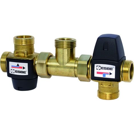 KIT PER INTEGRAZIONE SOLARE TERMICO 1 TARATURA DEV. - FISSA 45  °C   ESBE SRL