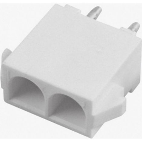 TE Connectivity Buchsengehäuse-Platine Universal-MATE-N-LOK Polzahl Gesamt 4 350826-1 1 St. (1/2)