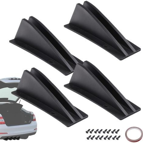 Kit Diffuseur de Pare-chocs Arrière - Déflecteur et Aileron de Requin pour Protection, Accessoires Modifiés de Voiture (1/5)