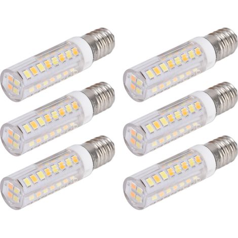 Konvolut E14 7W 52LED-Langlampen, 6er-Pack, drei Farben, 220V, für Kronleuchter, Deckenleuchten, Wandleuchten und Tischlampen (CE+ROHS) (1/5)