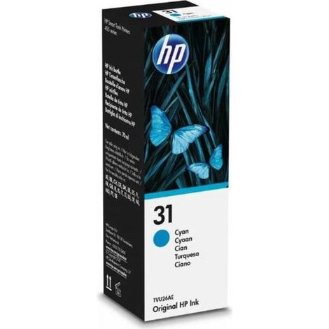 Cartouche d encre HP smart tank 31 Cyan (1/5)