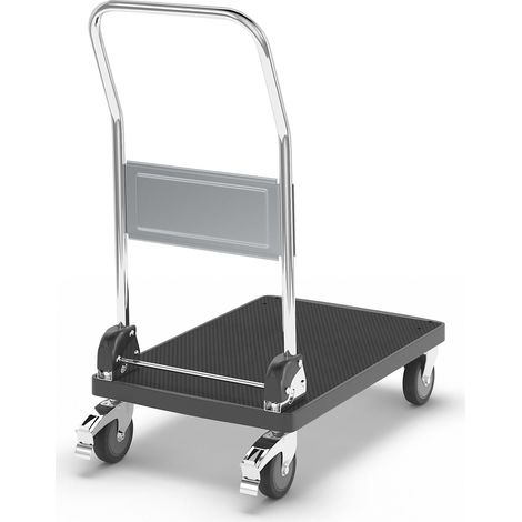 FRANKEL kaiserkraft, Chariot plate-forme en plastique, 1 barre (1/5)