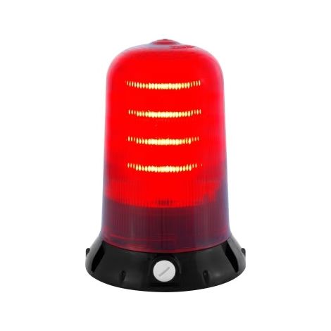 Lampeggiatore Rotante Tipo/Modello Ra Hd Led Red V12 24Dac Bk