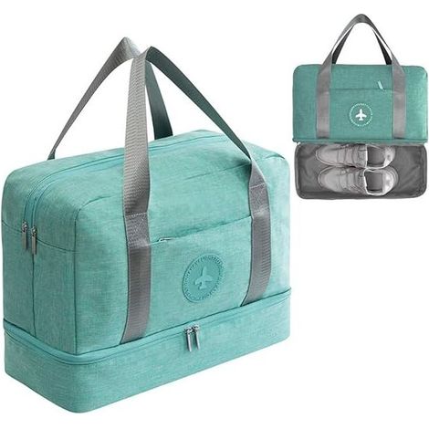 Sac de Sport Imperméable avec Compartiment à Chaussures, Grande Capacité pour Homme et Femme (1/5)