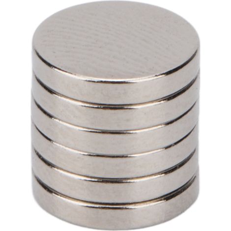 100 aimants en néodyme à vendre, aimants puissants pour l'artisanat, la science, le bricolage et les aimants de réfrigérateur, aimants ronds, adaptés à de multiples usages, 81 mm. (1/5)