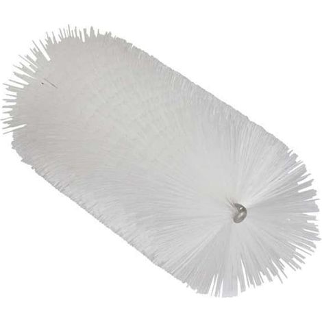 Brosse pour tuyaux - Pour câble flexible - Fibres moyennes - Blanc - 60mm