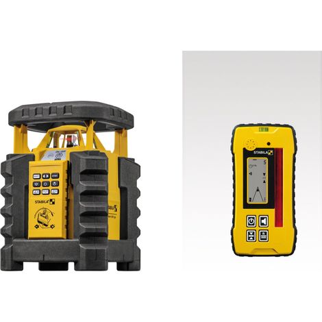 Stabila Rotationslaser LAR 350, 7-teiliges Set, Receiver, Fernbedienung, Zubehör