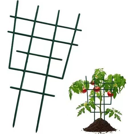 Rankhilfe für Kletterrosen, Blumenstütze, Rankhilfe für Topfpflanzen, Blumenständer, Gartenzubehör, Rankgitter, Blumenstütze, 5er-Set (1/5)