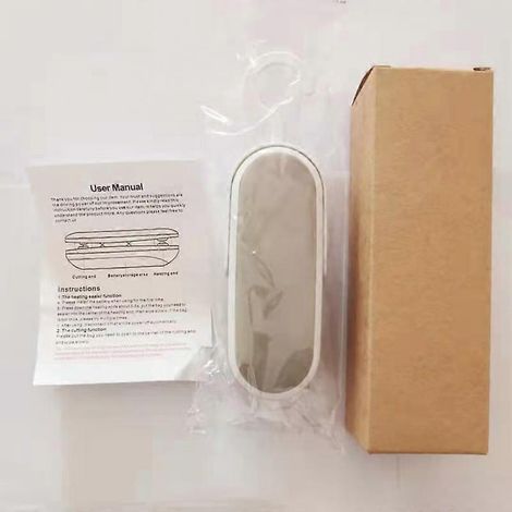 Mini scelleuse de sacs 2 en 1, scelleuse thermique portable rechargeable sous vide (1/5)
