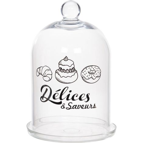 Amadeus - Support cloche verre Délices (1/4)
