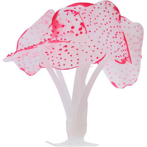 Simulation d'aquarium en Silicone, corail artificiel, décoration d'aquarium, ornement rouge (1/5)