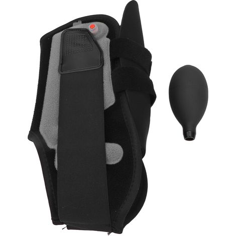 Sangle pied cheville stabilisateur sport soutien respirant tissu doux ajustable protection articulaire taille L 41-45 (1/5)