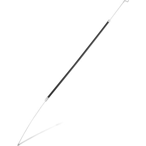 Câble d'accélérateur - 1 unité - Acier gainé - Commande moteur précise - Pour débroussailleuses Stihl - 47 cm noir (1/3)