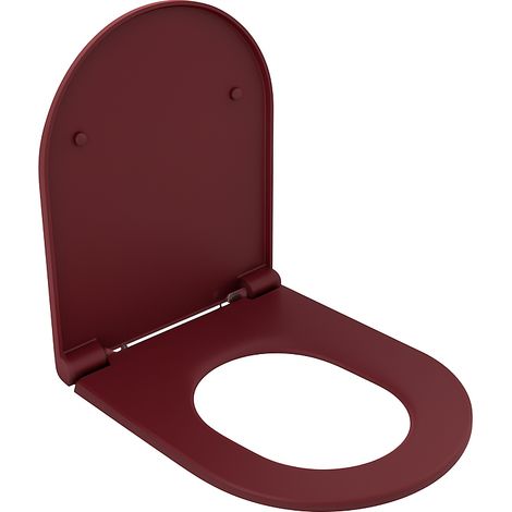 SEDILE WC SOFT CLOSE INFINITY PER SOSPESO Bordeaux Opaco coprivaso copriwater NYMO