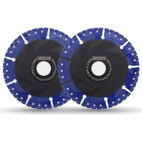 Diamant-Trennscheiben 2 Stk. 125mm für Stahlbeton, Metall, Eisen, PVC (1/5)