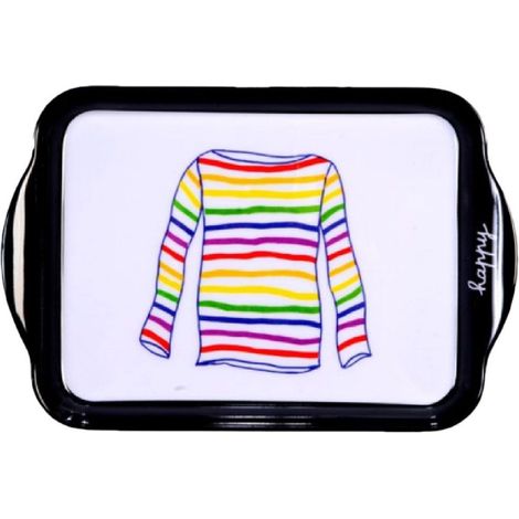 Plateau vide poche rectangulaire Arc-en-ciel