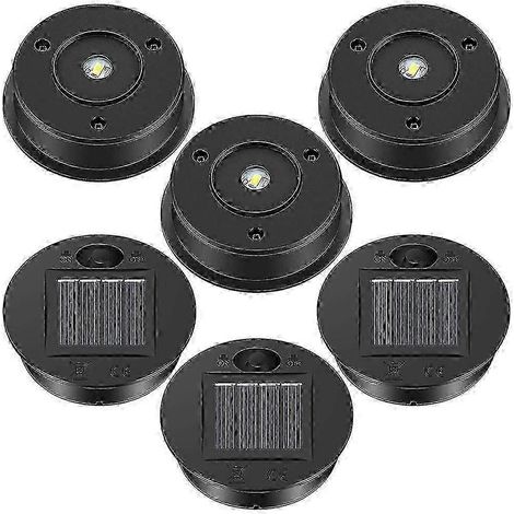 Lot de 6 lampes solaires 7 lumens, pièces détachées pour lanternes solaires, compatibles avec une utilisation extérieure suspendue (2025) (1/5)