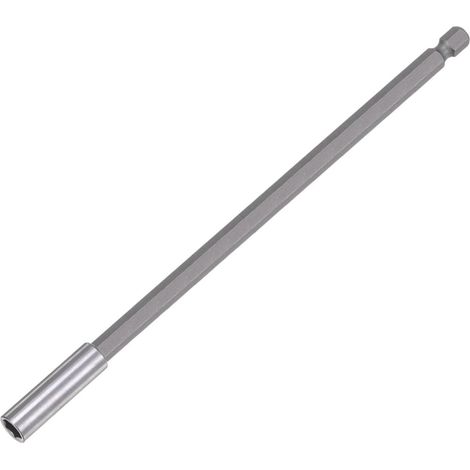 150mm/6" Magnétique Foret Mèche Support Extension, 1/4" Hex Tige Vis Foret Mèche Support Rapide-Changement pour Forets, Prise Adaptateurs, Automobile Entretien, DIY (1/5)
