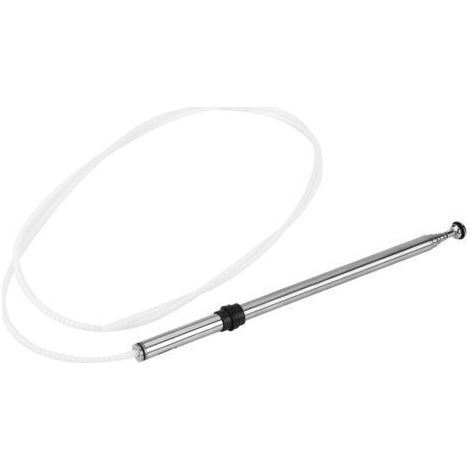 Heavy Duty Silver Automotive AM Radio Antenna (1/5)