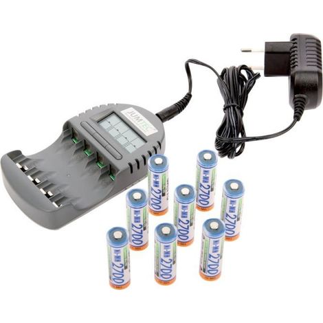 Chargeur Set 3 avec 8 Mignon NimH-Batteries (1/3)
