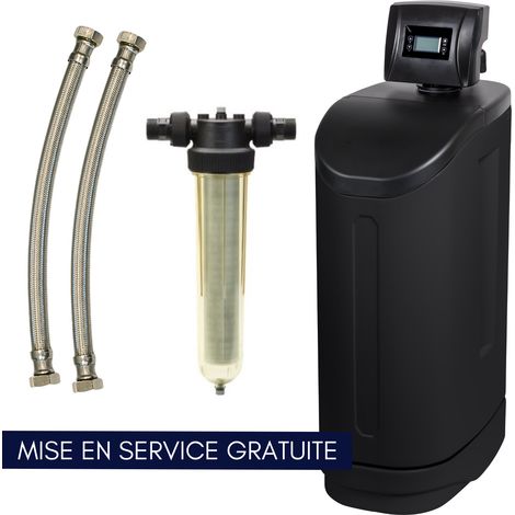 Adoucisseur d'eau PHOCION 34L gros débit avec Accessoires + Mise en Service Gratuite