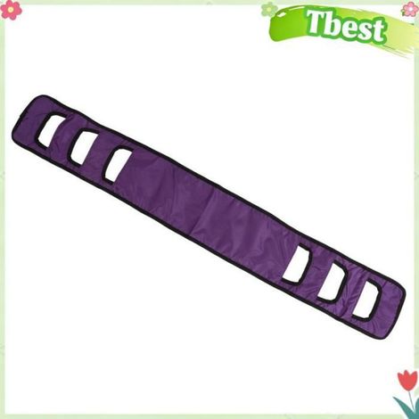Tbest élingue de transfert de lit pour personnes âgées Écharpe de transfert de lit pour personnes âgées, ceinture deco Violette (1/4)