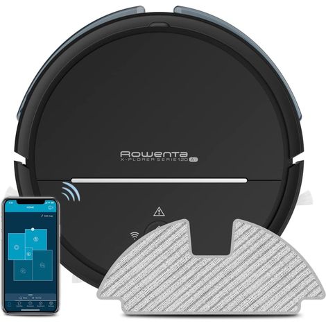 Robot aspirateur, Navigation AI, Nettoyage Mains Off Ultra-précis, données protégées, Technologie Laser+caméra, Batterie Longue durée (1/5)