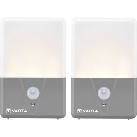 Varta 16634101402 Motion Sensor Outdoor Light Twin LED Lampe de camping 40 lm à pile(s) 60 g gris (1/4)