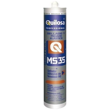 QUILOSA polimero ms 35 sintex blanco 300ml extreme , Polímero Sintex MS35 Extreme pegado y sellado Blanco Quilosa Sella todo tipo de juntas Escelente adherencia sobre la