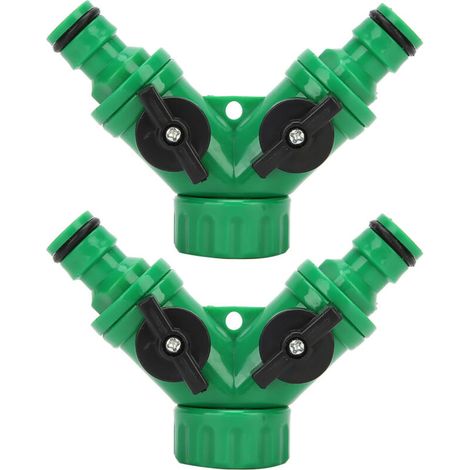 Stück G3/4 PNTY DN20 3-Wege-Wasserabscheider T-Stück Adapterventil mit Schaltern Gartengerät (1/5)