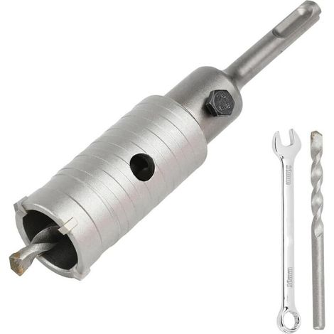 Betonkernbohrer Ø 30 mm mit 110-mm-SDS-Plus-Adapter. Betonkernbohrer. Kernbohrer zum Bohren von Löchern in Blockwänden. (1/5)