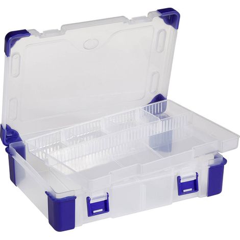 VISO Scatola minuteria (L x L x A) 230 x 160 x 60 mm Scomparti: 9 suddivisione variabile Contenuto 1 pz. (1/3)