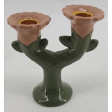Candelabro mona, altezza 13,5 cm - Atmosphera créateur d'intérieur (1/2)