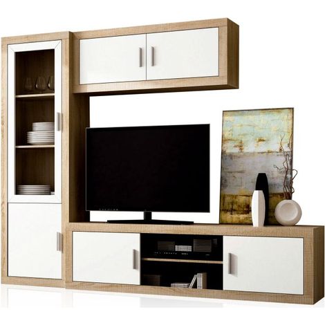 Salón Nuka V1 Cambria - Blanco (ancho) x 193,2cm (alto) (1/5)